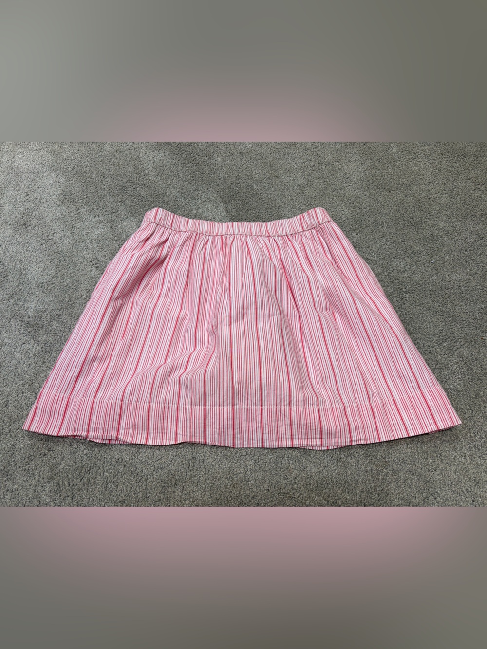 GAP Linen stripe mini skirt - Picture 2 of 7